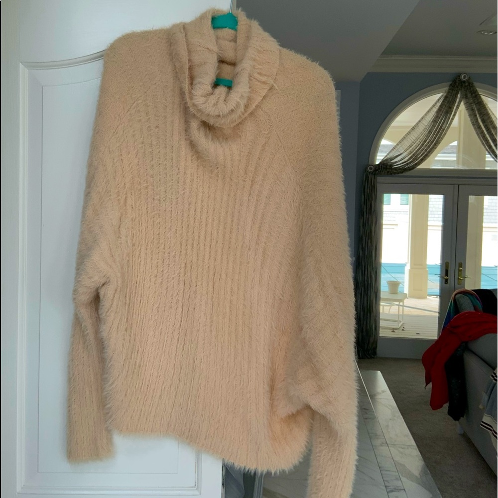 Free People Fuzzy Turtleneck